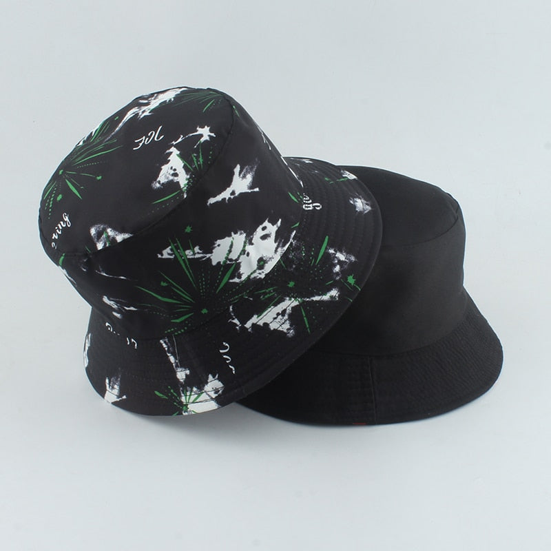 Cow Print Reversible Fisherman Bucket Hats