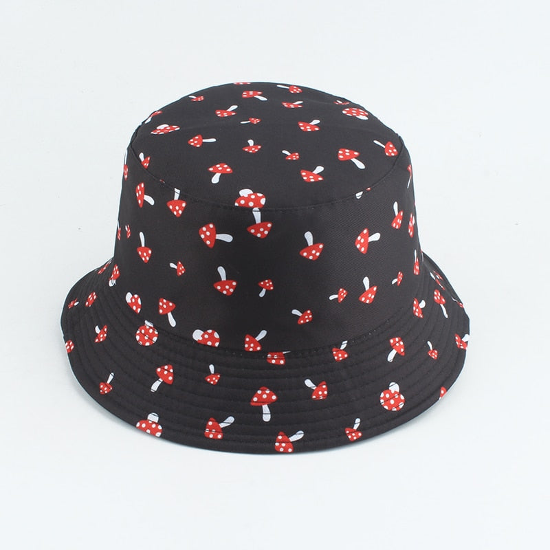 Cow Print Reversible Fisherman Bucket Hats