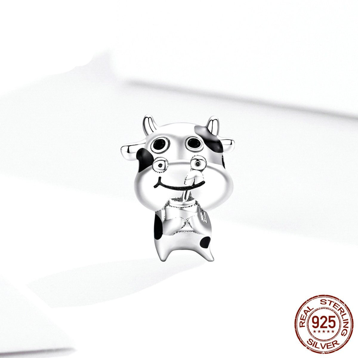 Sterling Silver - Milk Cow Charms