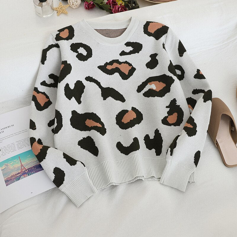 Heliar Cow Polka Dot Sweater