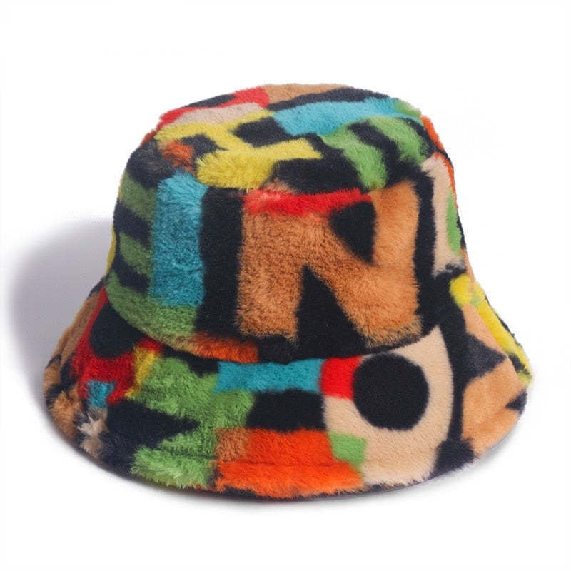 Assorted Cow Print Bucket Hats