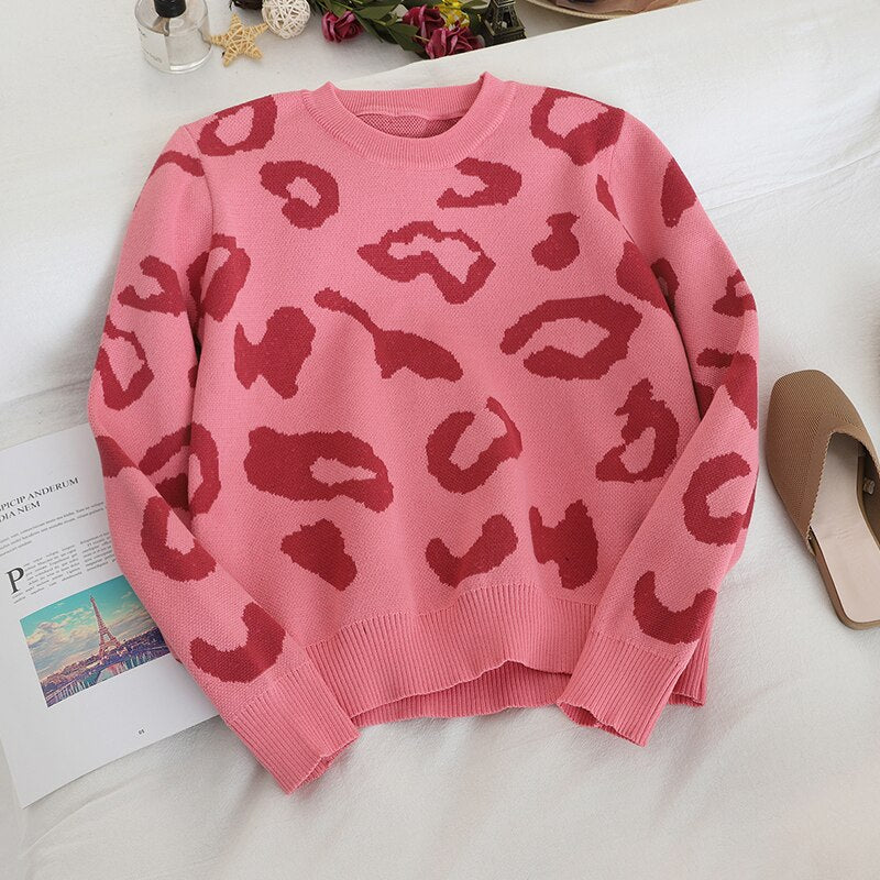 Heliar Cow Polka Dot Sweater