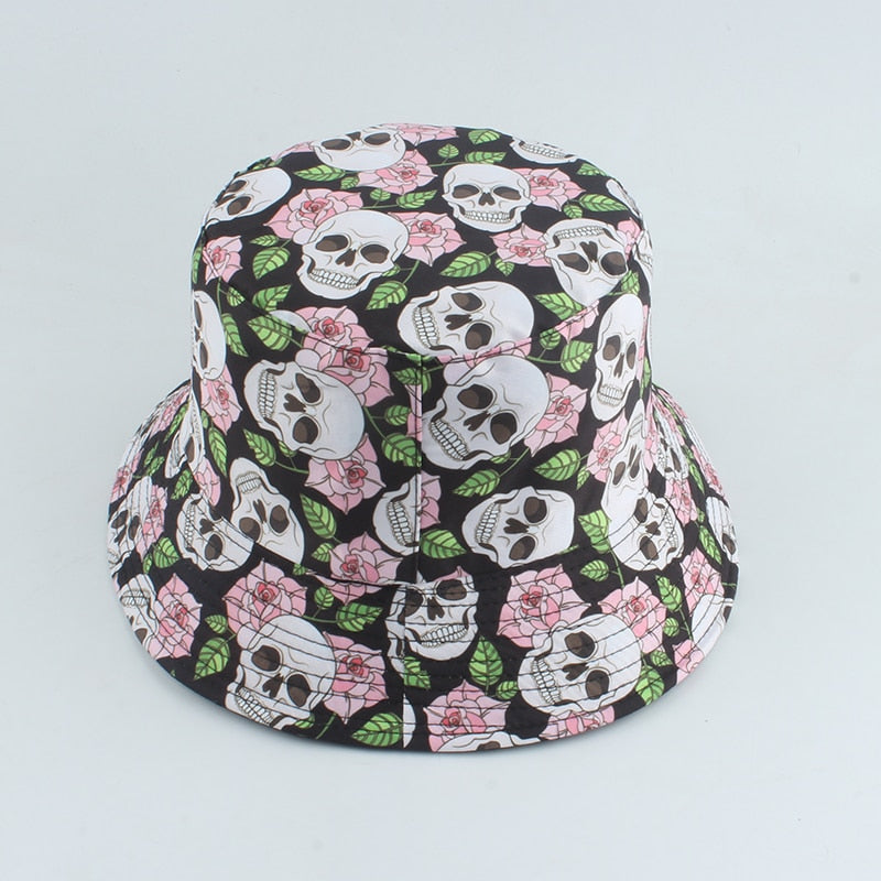 Cow Print Reversible Fisherman Bucket Hats