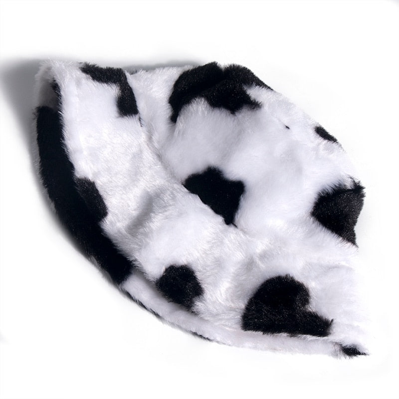 Assorted Cow Print Bucket Hats