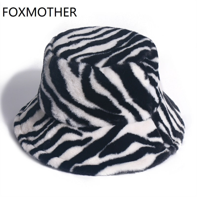 Assorted Cow Print Bucket Hats