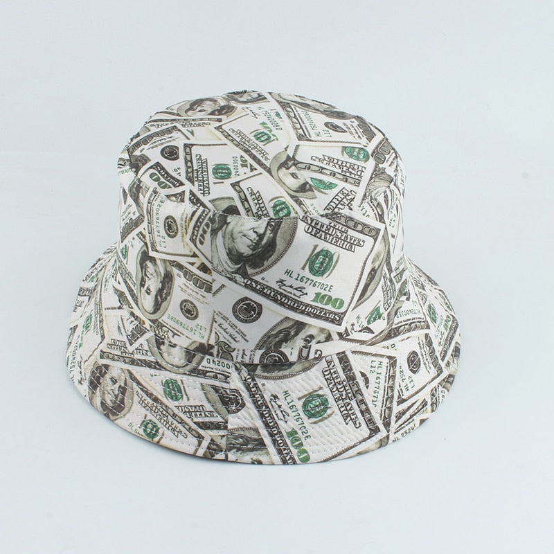 Cow Print Reversible Fisherman Bucket Hats