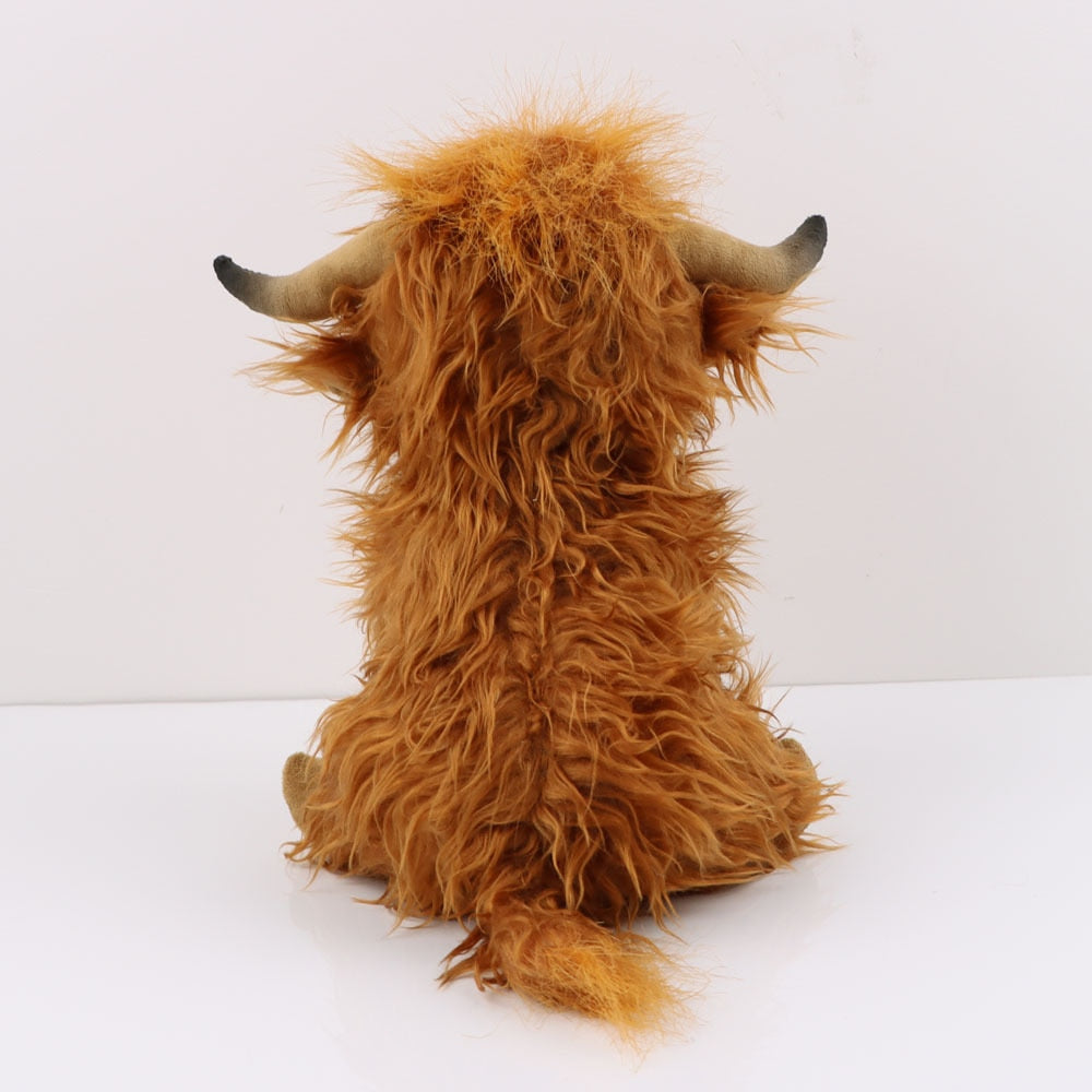 27cm Kawaii Highland Cow Plush