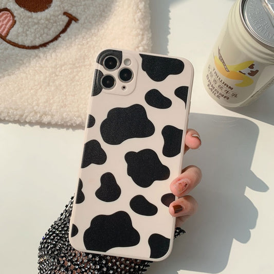 Cow Print Phone Case - iPhone 7-14 Mini to Pro