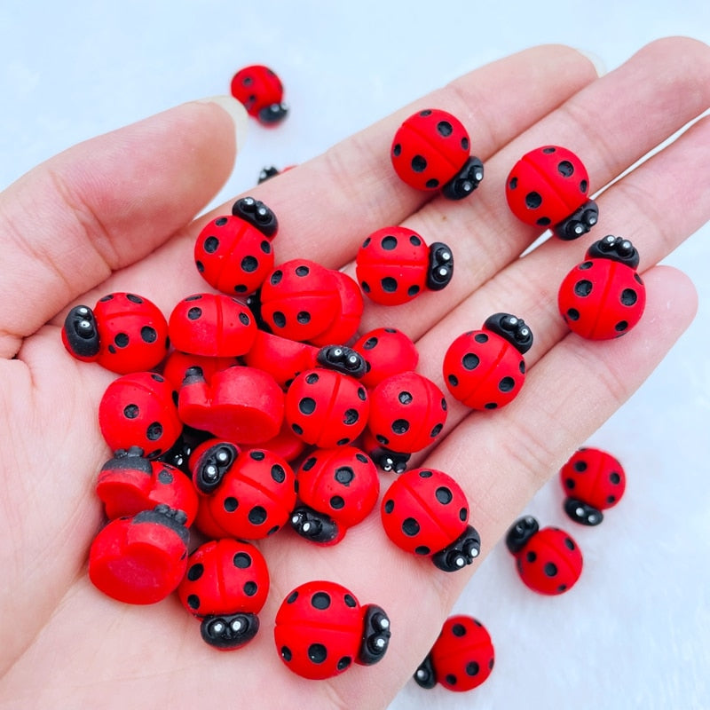 20 Pcs Mini Cartoon Young Cow Accessories