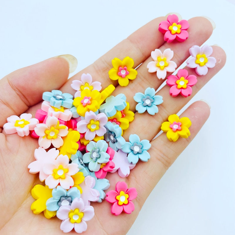 20 Pcs Mini Cartoon Young Cow Accessories