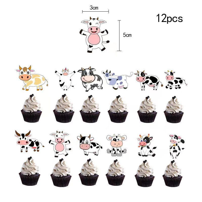 Cow Theme Disposable Party Supplies