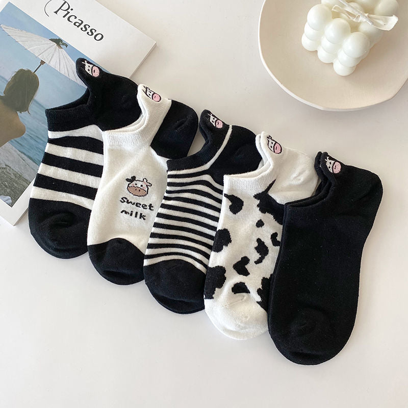 Assorted Cow Socks