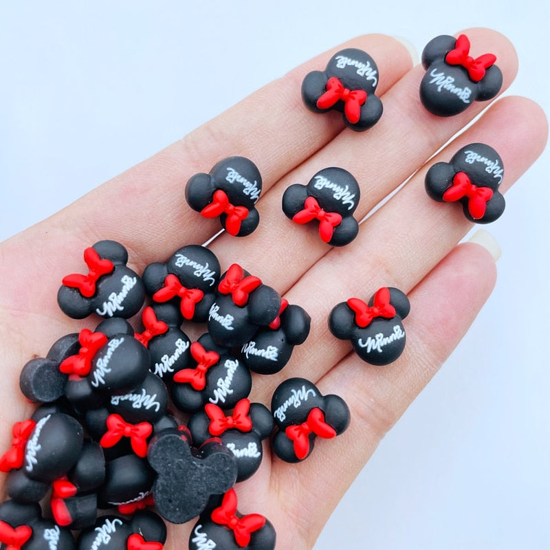 20 Pcs Mini Cartoon Young Cow Accessories