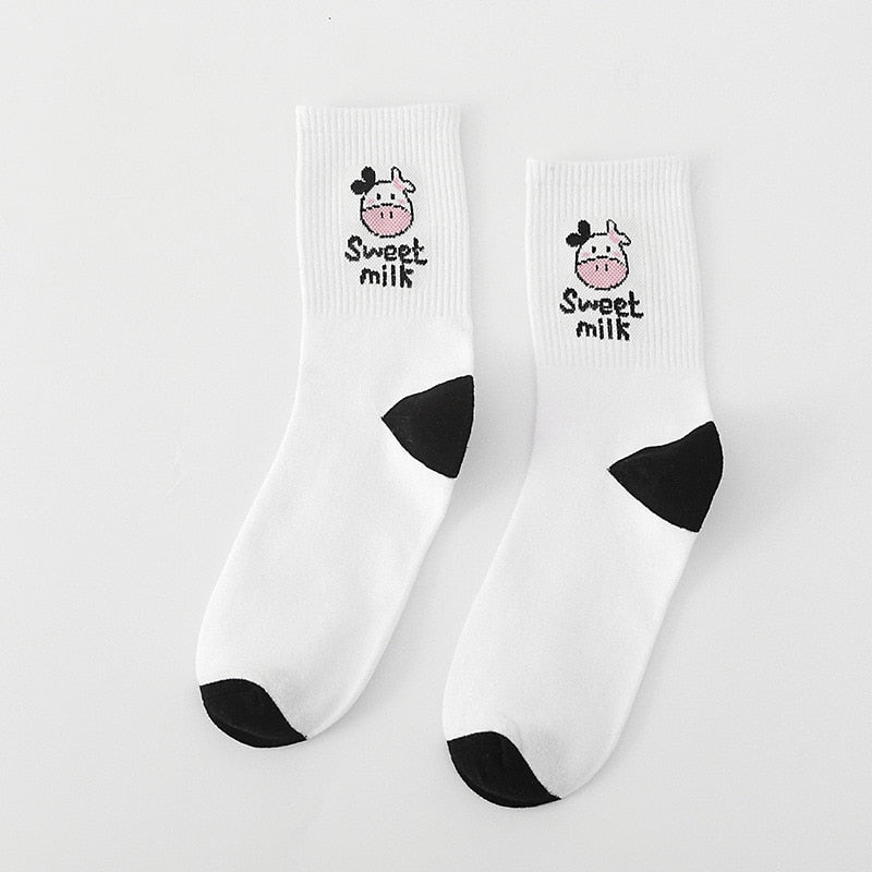 Assorted Cow Socks